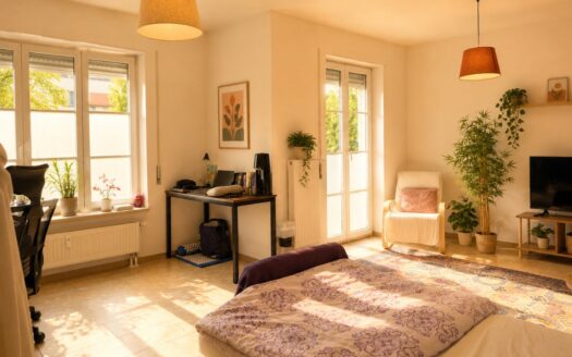 Zimmer mit Balkon