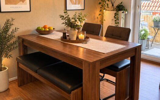 Ruhige Oase im Innenhof: 2-Zimmer-Dachgeschosswohnung mit kl. Balkon & Tiefgarage in Östringen